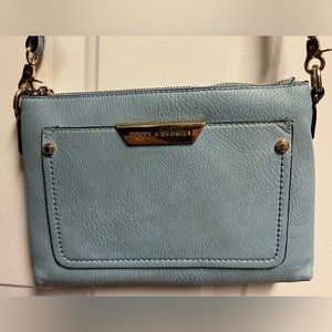 EUC POPPY & PEONIES CROSSBODY PURSE